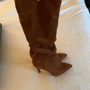 Tall brown Jessica Simpson heeled boots